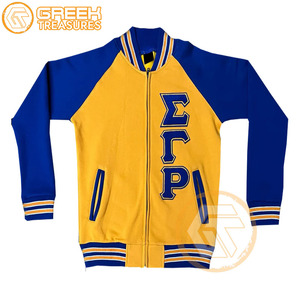 Sigma Gamma Rho personnalisé, veste universitaire brodée en molleton de coton, vêtements grecs respirants de haute qualité, vestes pour femmes - Product Image 3