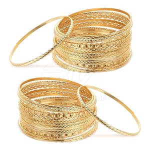 Juego de Brazaletes Tradicionales para Mujer, Accesorios de Vestimenta Étnica, Juego de Brazaletes de Novia para Mujer, Personalizados - Product Image 1