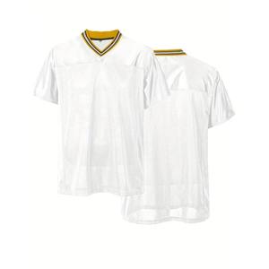 Maillot de football vierge léger et respirant en mesh, uniforme de ligue durable pour sports d'équipe organisés, en vente - Product Image 1