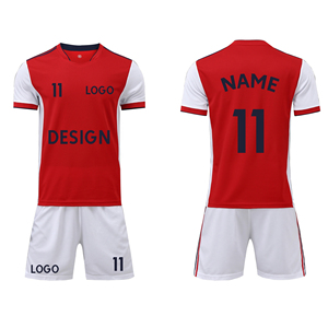 Venta al por mayor de uniformes de fútbol con logotipo personalizado para hombre, uniformes de fútbol con sublimación de poliéster transpirable, kits de uniformes deportivos - Product Image 1