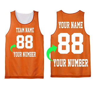 Maillots de basketball personnalisés respirants, antibactériens et à séchage rapide, service OEM, 100 % polyester, chemises et dossards - Product Image 2