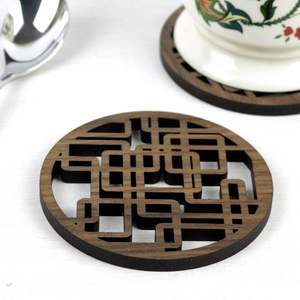 Posavasos de madera ligero hecho de madera de sheesham PARA LA PROTECCIÓN clásica de la Mesa y el uso doméstico de larga duración - Product Image 6