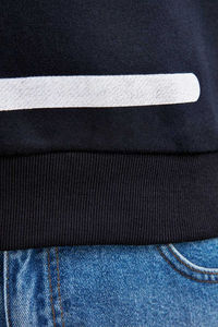 Men's Winter Sweatshirts Custom Crew Neck Hoodies 100% Cotton Long Sleeve <b>Thick</b> <b>Fleece</b> Blank Digital Printing - Product Image 4