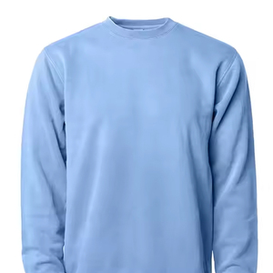 Promotion – Sweat-shirt unisexe personnalisé à col ras du cou, boutonné, coupe courte, en molleton bouclette de coton, à manches longues, pour homme, idéal pour l'hiver - Product Image 3