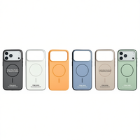 Funda Oficial IP 17 PRO MAX de Color Puro 2 en 1, TPU+PC, Resistente a Impactos, para Teléfono Móvil, Sin Soporte