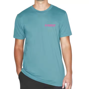 T-shirt unisexe surdimensionné pour homme, à épaules tombantes, respirant, en polyester/coton, avec impression numérique disponible, différentes tailles - Product Image 2