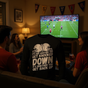 T-shirt à manches longues pour le football, idéal pour les soirées de supporters – Catégorie de produits promotionnels - Product Image 3