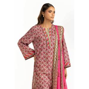 IUSTKSD-1122 Ensemble décontracté 3 pièces respirant en tissu imprimé - Product Image 5