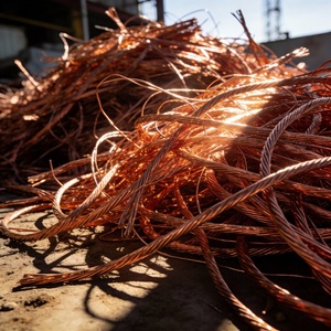 Déchets de fil de cuivre, fils de cuivre purs, brillants et propres pour la récupération et la fabrication de métaux - Product Image 1