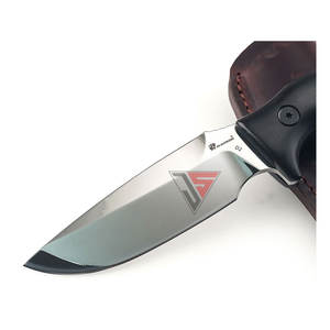 Couteau de chasse à lame fixe en acier inoxydable de qualité industrielle, manche en bois, personnalisable, OEM, garantie 3 ans, best-seller en gros - Product Image 3