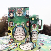 Gobelet isotherme de voyage en acier inoxydable de haute qualité avec logo personnalisé, motif chat kawaii, 40 oz, avec boîte cadeau