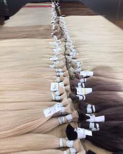 Prix de gros en vrac couleur personnalisée 100% cheveux vietnamiens vierges de haute qualité de Nasa Hair - Product Image 2