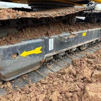 Excavatrice sur chenilles Komatsu PC160, 16 tonnes, compacte, hydraulique, d'occasion, du Japon, pour travaux de construction et terrassement municipal