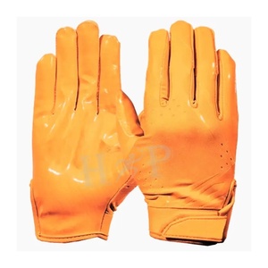 2025 gants de Football américain super collants populaires gants de récepteur de couleur personnalisés avec paume en Silicone collant - Product Image 4
