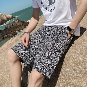 Pantalones cortos de diseño de sublimación personalizados con precio de venta completo para hombre de nueva tendencia Material personalizado nuevos pantalones cortos deportivos informales para hombre a la venta - Product Image 5