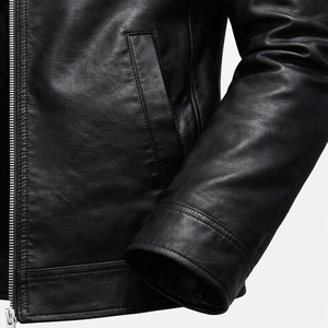 Chaqueta de Motociclista Estilo Biker Personalizada, Chaquetas de Cuero para Uso Diario con Costuras Resistentes y Opciones de Diseño Personalizado - Product Image 5