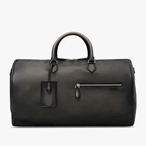 2023 moderne de haute qualité en cuir sac de sport Weekender transporter sac de voyage pour hommes femmes grande capacité sac