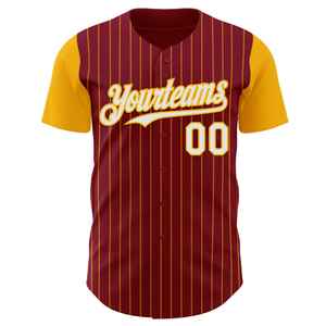 Chemises de maillot de baseball en polyester à manches courtes personnalisées de haute qualité pour hommes uniformes vierges d'impression numérique pour vêtements de softball - Product Image 2