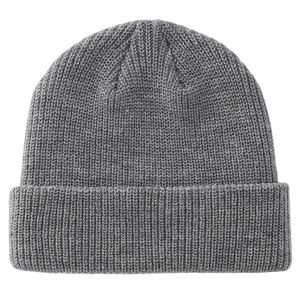 Designed <b>Winter</b> Warm Solid Pattern Best Quality Custom Logo Wool Blend top Beanie <b>Caps</b> Unisex OEM Breathable Waterproof - Product Image 1