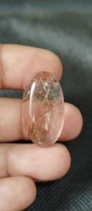 หินควอทซ์คริสตัลทับทิมธรรมชาติอัญมณีสังเคราะห์สีทองแบบหลวมคุณภาพสูงสำหรับการทำเครื่องประดับ - Product Image 5