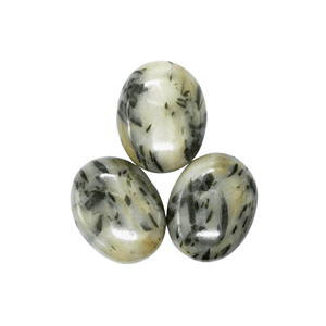 หินคริสตัลธรรมชาติขัดเงาสีเขียวหินควอทซ์ทัวร์มาลีนสำหรับการรักษาความรักและบรรเทาความเครียด - Product Image 3