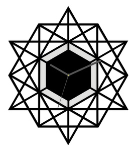 Horloge murale analogique de conception antique fabriquée par un fabricant fiable, avec couleur et taille personnalisées pour la décoration de la maison et de la salle de séjour - Product Image 1