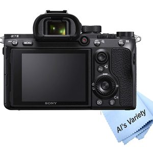 Cámara Digital sin Espejo A7 III Negra Renovada con Lente de 28-70 mm, Tarjeta de 32 GB, Estuche para Trípode, Paquete de 18 Piezas que Incluye Más Accesorios - Product Image 5