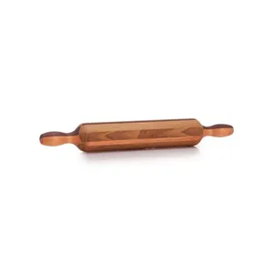 New stylish design wooden <b>rolling</b> <b>pin</b> superior quality natural wood <b>rolling</b> <b>pin</b> for all backing needs by Indian metal world - Product Image 1