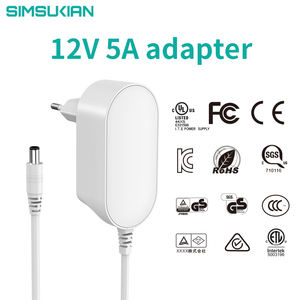 Адаптер питания, 24 В, 2,5 А, 12 В, GaN <span class=keywords><strong>dc</strong></span> jack, 15 В, 3 А, 12 В, 5 А, 65 Вт, 60 Вт - Product Image 4