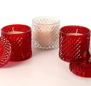 Bougeoirs vides multicolores Bocaux en verre de luxe à double paroi Bougeoir votif en cire de soja pour bougies - Product Image 2