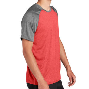 Camiseta de béisbol para hombre-Camisetas de dos tonos Camisetas básicas de manga raglán Camiseta de béisbol para adultos - Product Image 1