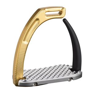 Estribos de Equitación Veterinarios de Aluminio Premium, Par de Estribos Antideslizantes con Protección de Tobillo y Base Ancha, Equipo Ecuestre - Product Image 6