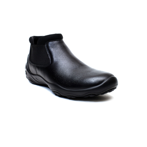 Zapatos de Cuero Negro Unisex con Construcción de Cuero de Alta Calidad, Materiales Transpirables y Cómodos - Product Image 2