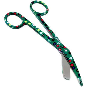 Cat Paw Design Surgical & Bandage <b>Scissors</b> Stylish <b>Paper</b>-Coated Stainless Steel, Blunt Tip for Medical Use - Product Image 2