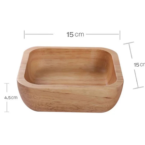 2023 nueva llegada cuenco de madera redondo hecho a mano para servir estilo rústico de granja decoración del hogar de origen directo India fiesta sopa ocasión - Product Image 6