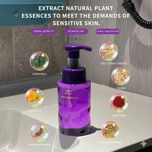 Servicio de Etiqueta Privada Personalizada, Lavado Íntimo Femenino con Fórmula de Eucalipto y Ciprés, Equilibrio del PH, Cuidado Diario, <span class=keywords><strong>Espuma</strong></span> Suave para el Cuidado Vaginal - Product Image 5