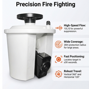 Canon à eau de précision pour la lutte contre les incendies, débit élevé 10L/S, large couverture, équipement industriel d'extinction d'incendies - Product Image 1