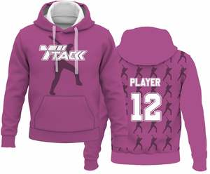 Sweat à capuche pour hommes en mélange de polyester et coton personnalisé avec sublimation en polaire, vêtements d'hiver respirants et écologiques - Product Image 3