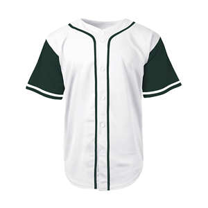 Ensemble de maillots de baseball pour hommes en polyester 100% imprimé, couleur personnalisée, séchage rapide, uniforme de baseball personnalisé, prix raisonnable - Product Image 1