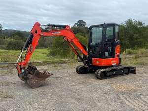 Excavadora Hidráulica Compacta Mini Kubota U35-4 de 3.5 Toneladas 2025 con Giro Cero de Cola, Excavadora de Orugas, Equipo de Construcción en Venta - Product Image 5