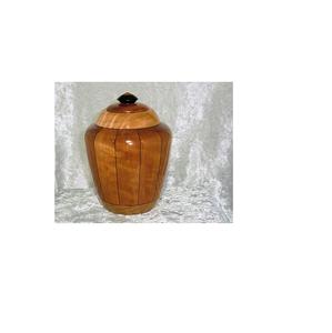 Natural Wood American Style Pet Cremation Urn Hand-carved Customizable Design Durable Square <b>Ash</b> Container <b>Keepsake</b> - Product Image 2