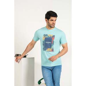 HARTWIN Classic Crew Neck Summer T-Shirt 100% Cotton Jersey Oversize Fitness T-Shirt Slim Fit 200 Grams <b>Printed</b> Model Number - Product Image 3