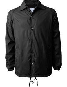 Chaqueta de entrenador clásica de alta calidad para hombre, tela de nailon impermeable, decoración de botones de talla grande para invierno, precio directo de fábrica - Product Image 6