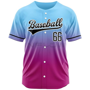 Fabricante de camisetas de béisbol, camisetas de béisbol de alta calidad para deportes de entrada, uniformes de béisbol personalizados en blanco para niños, camisetas de béisbol al por mayor - Product Image 5