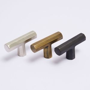 Poignées de porte métalliques vintage, design flexible réglable pour l'ameublement des armoires, des portes, des fenêtres et des portails de maisons et d'hôtels - Product Image 6