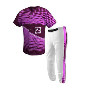 Manches courtes votre propre maillot de sublimation uniforme de baseball équipe porter nom Logo jeunesse uniforme de baseball pour adultes - Product Image 4