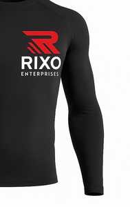 เสื้อยืดผู้ชายแบบแห้งเร็ว ระบายอากาศได้ดี ผ้าสแปนเด็กซ์/ผ้าฝ้าย คอทรงโอ แขนยาว ทรงปกติ เหมาะสำหรับออกกำลังกายและเล่นกีฬา - Product Image 5