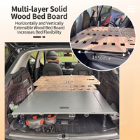 Lit de camping pliable en alliage d'aluminium pour SUV, idéal pour le coffre de voiture, pour le camping en voiture