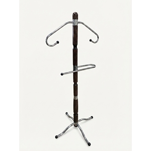 Oferta Especial: Perchero Clásico de Madera y Metal para Trajes, Ideal para Oficina, Venta al por Mayor y Exportación - Product Image 1