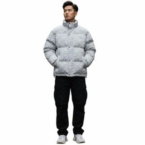 Plus Size Women's Hooded Bubble <b>Puffer</b> <b>Jacket</b> Faux Fur <b>Cropped</b> Bomber Coat Custom Winter Quilted Outerwear - Product Image 2